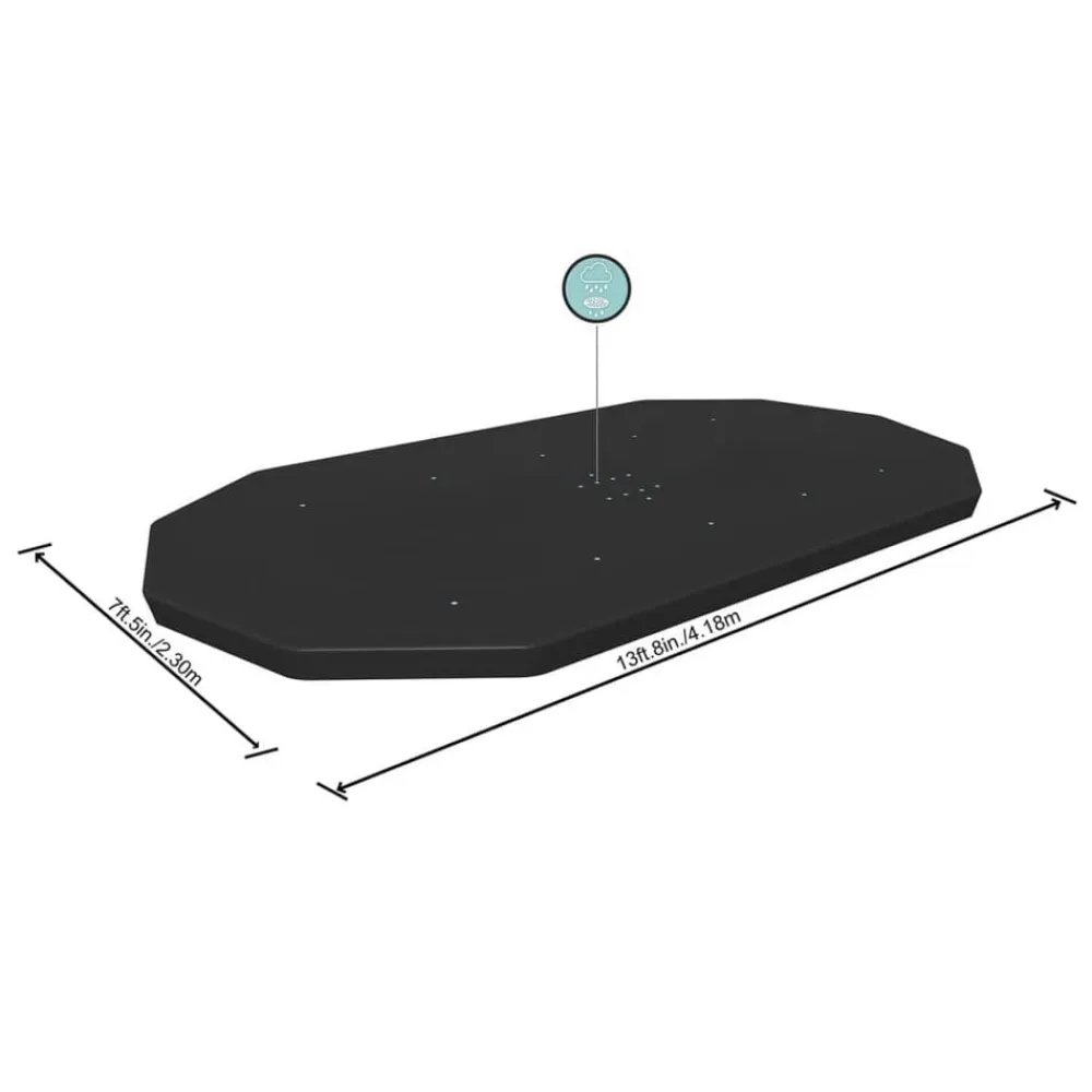 Bestway Piscina Y Spa-Flowclear Cubierta para piscina 418x230 cm