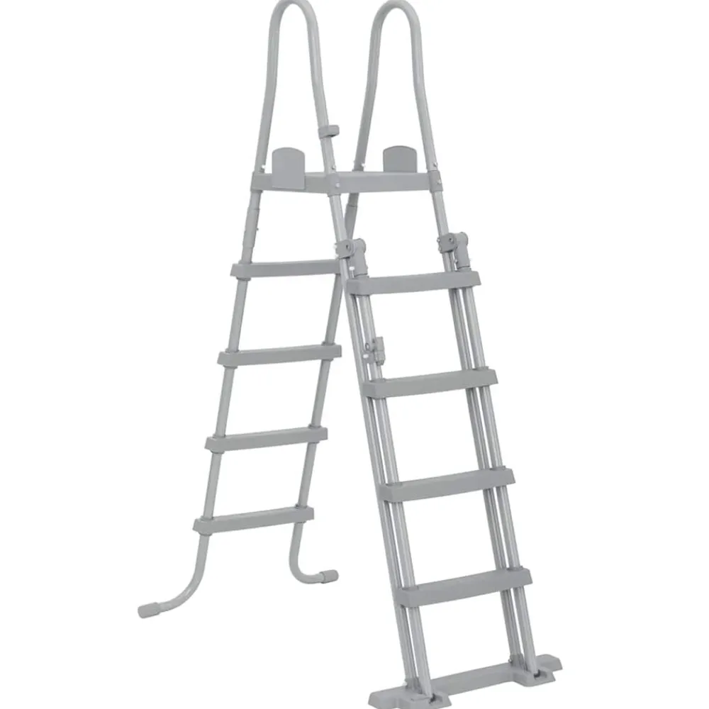Bestway Piscina Y Spa-Flowclear Escalera de piscina de seguridad 4 escalones 132 cm