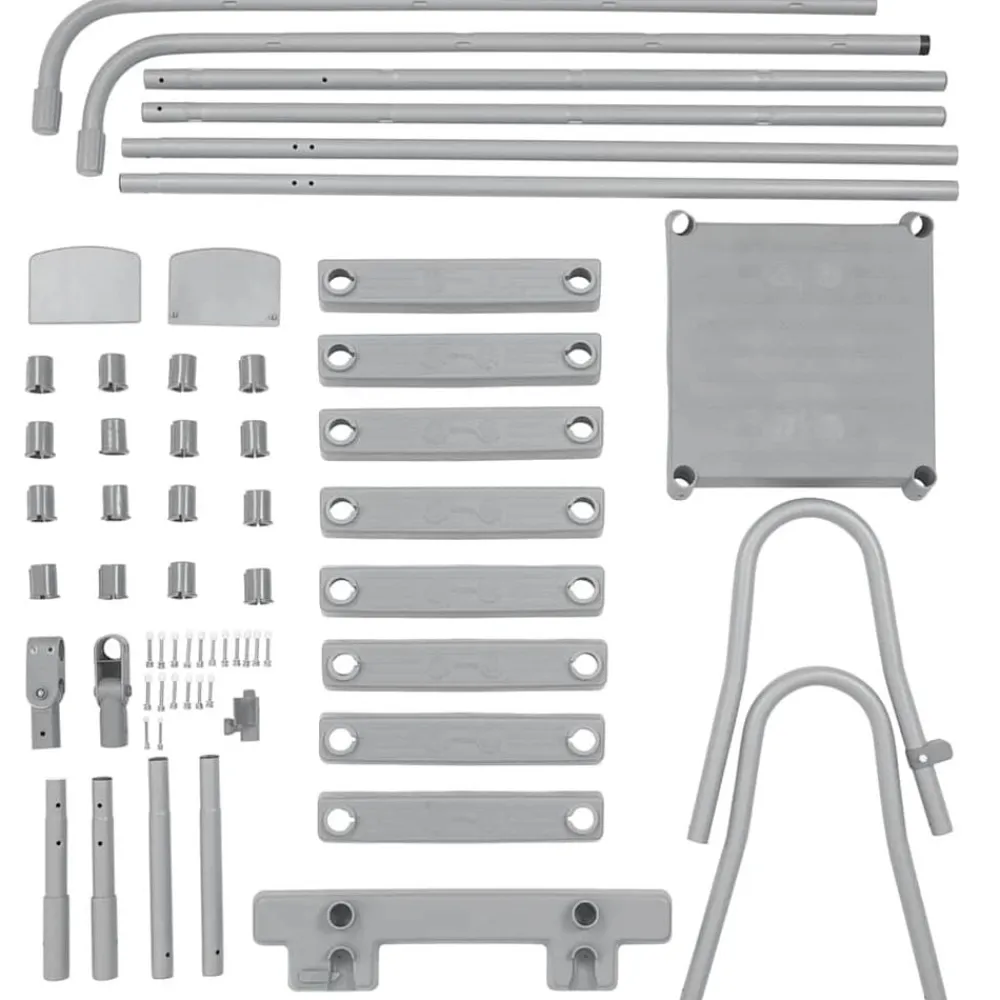 Bestway Piscina Y Spa-Flowclear Escalera de piscina de seguridad 4 escalones 132 cm