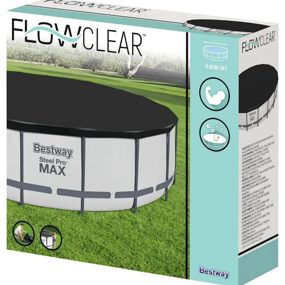 Bestway Piscina Y Spa-Flowclear Fast Cubierta de piscina 555 cm