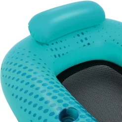 Bestway Hydro Force Tumbona flotante de malla azul 188x109 cm