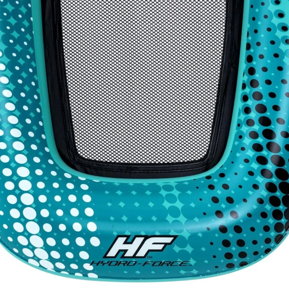 Bestway Hydro Force Tumbona flotante de malla azul 188x109 cm