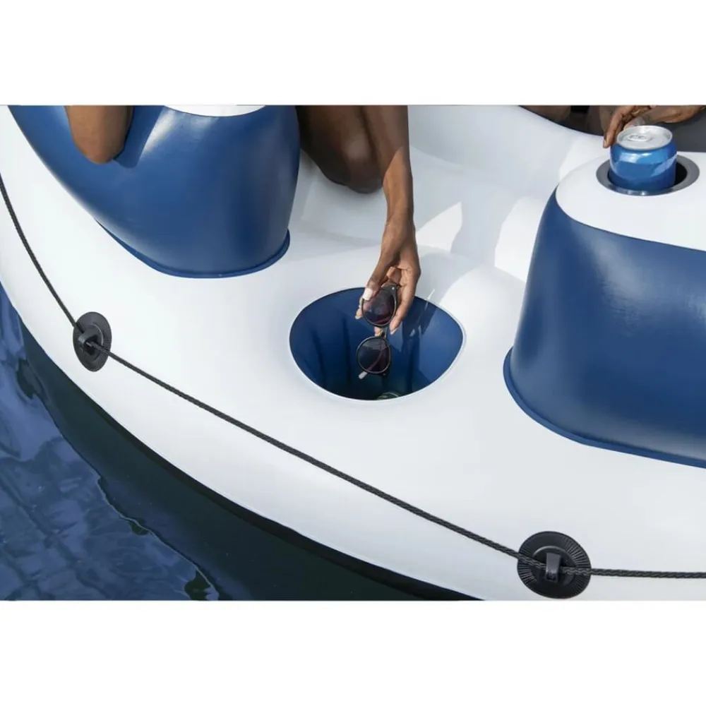 Bestway Piscina Y Spa-Isla hinchable Hydro-Force 239x63,5 cm