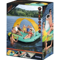 Bestway Isla inflable para 5 personas Sunny Lounge 291x265x83 cm Hot