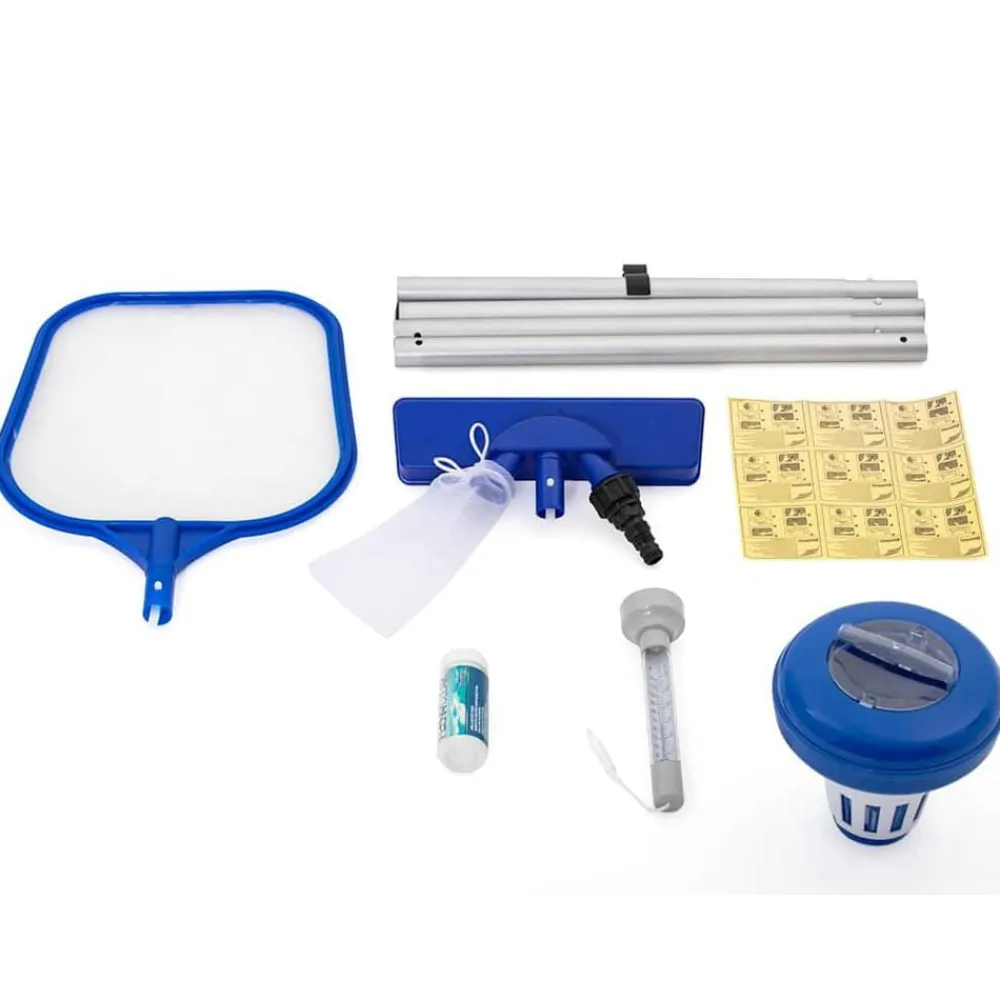 Bestway Piscina Y Spa-Kit de mantenimiento para piscinas desmontables Flowclear