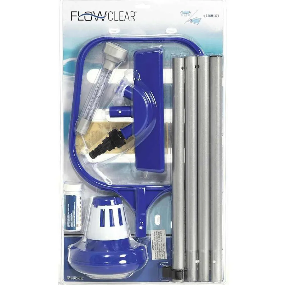 Bestway Piscina Y Spa-Kit de mantenimiento para piscinas desmontables Flowclear