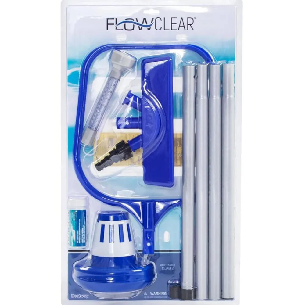 Bestway Piscina Y Spa-Kit de mantenimiento para piscinas desmontables Flowclear