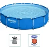 Bestway Piscina con estructura Steel Pro 396x84 cm Hot