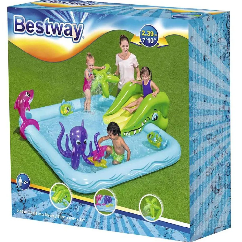 Bestway Piscina de juego Fantastic Aquarium 239x206x86 cm Sale