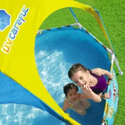 Bestway Piscina Y Spa-Piscina desmontable para niños Steel Pro UV Careful 244x51 cm