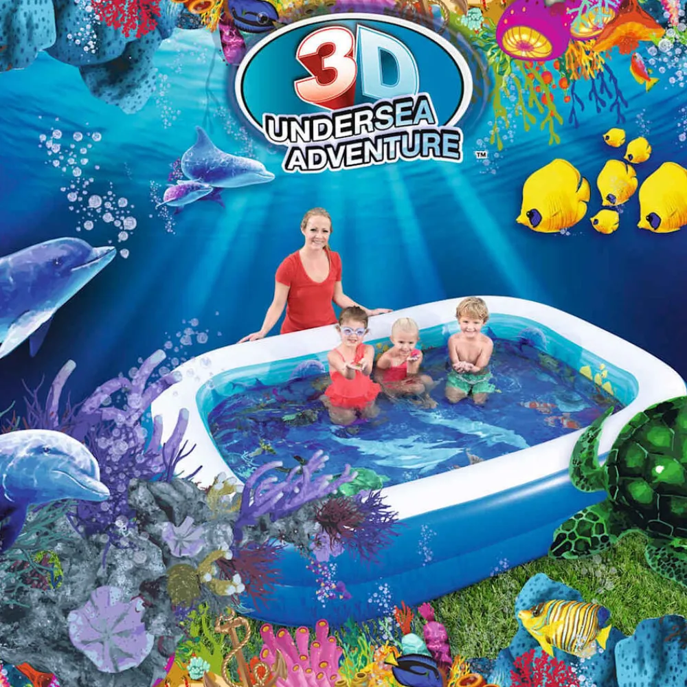 Bestway Piscina Y Spa-Piscina hinchable Undersea Adventure