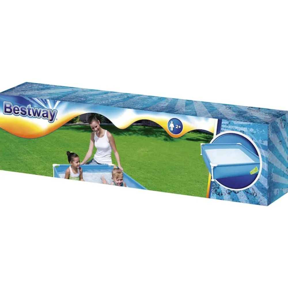 Bestway Piscina Y Spa-Piscina My First Frame 122x122x30,5 cm