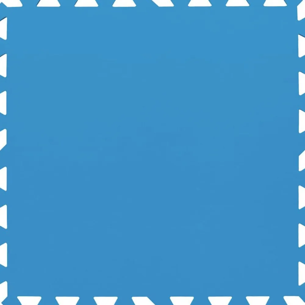 Bestway Piscina Y Spa-Protectores de suelo de piscina 8 piezas azul 58220