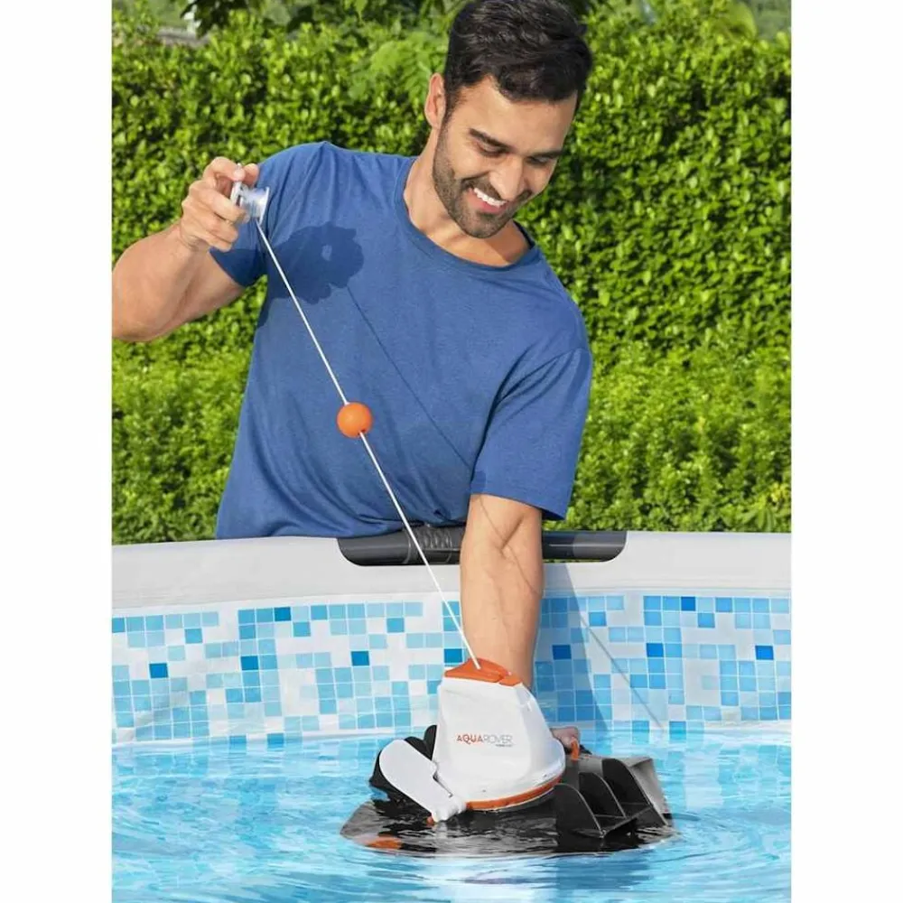 Bestway Piscina Y Spa-Robot de limpieza de piscinas AquaRover Flowclear