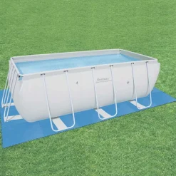 Bestway Piscina Y Spa-Suelo protector para piscina 8 uds azul