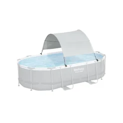 Bestway Toldo para piscina desmontable blanco Sale