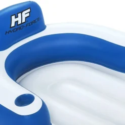 Bestway Tumbona flotante Hydro Force azul 183x97 cm