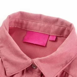 vidaXL Blusa infantil con mangas de farol rosa palo 92 Outlet