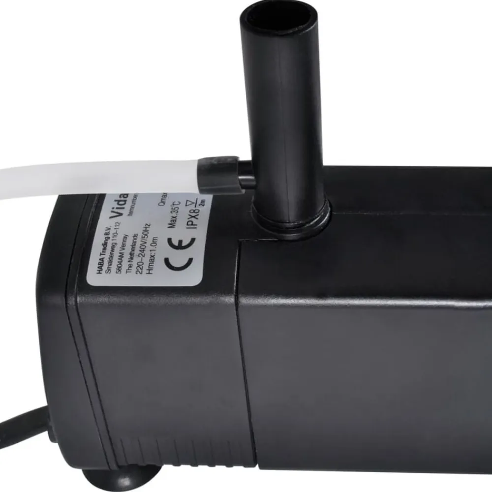 vidaXL Bomba De Filtro De Acuario Con Carbón Activo 600L / H Sale