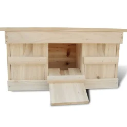 vidaXL Decoración-Caja nido para gorriones, 44 x 15,5 x 21,5 cm