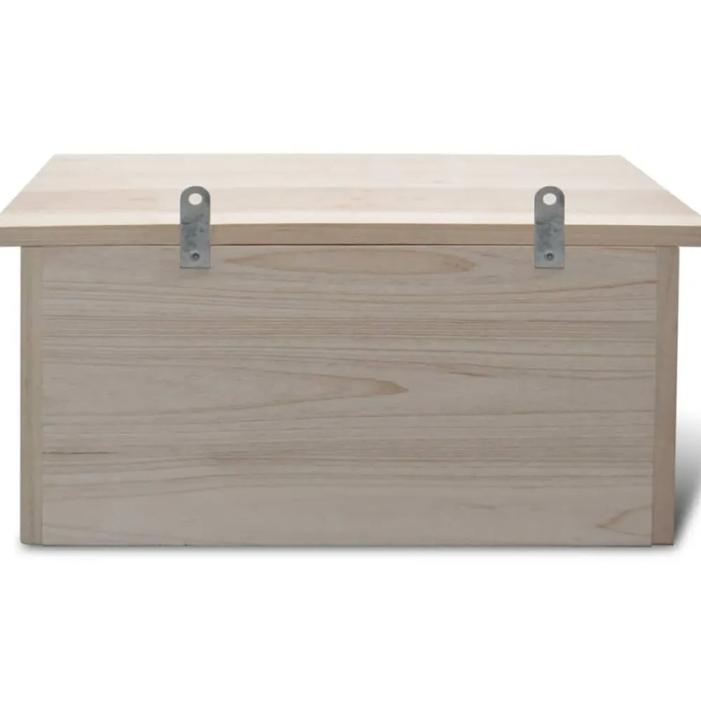vidaXL Decoración-Caja nido para gorriones, 44 x 15,5 x 21,5 cm