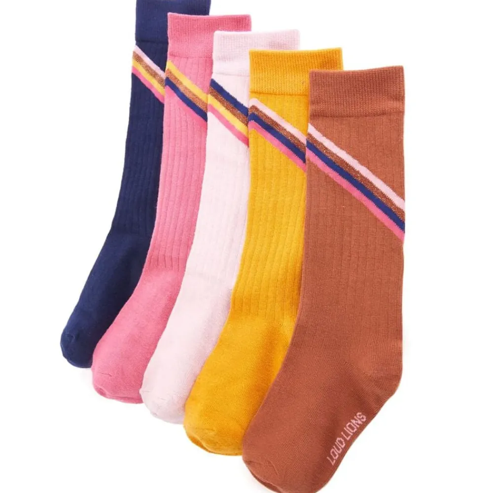 vidaXL Calcetines infantiles 5 pares EU 23-26 Outlet