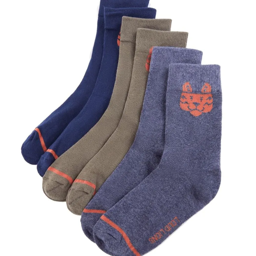vidaXL Calcetines infantiles 5 pares EU 23-26