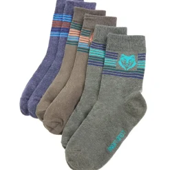 vidaXL Ropa Y Accesorios-Calcetines infantiles 5 pares EU 23-26
