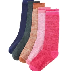 vidaXL Ropa Y Accesorios-Calcetines infantiles 5 pares EU 23-26