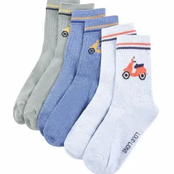 vidaXL Calcetines infantiles 5 pares EU 23-26