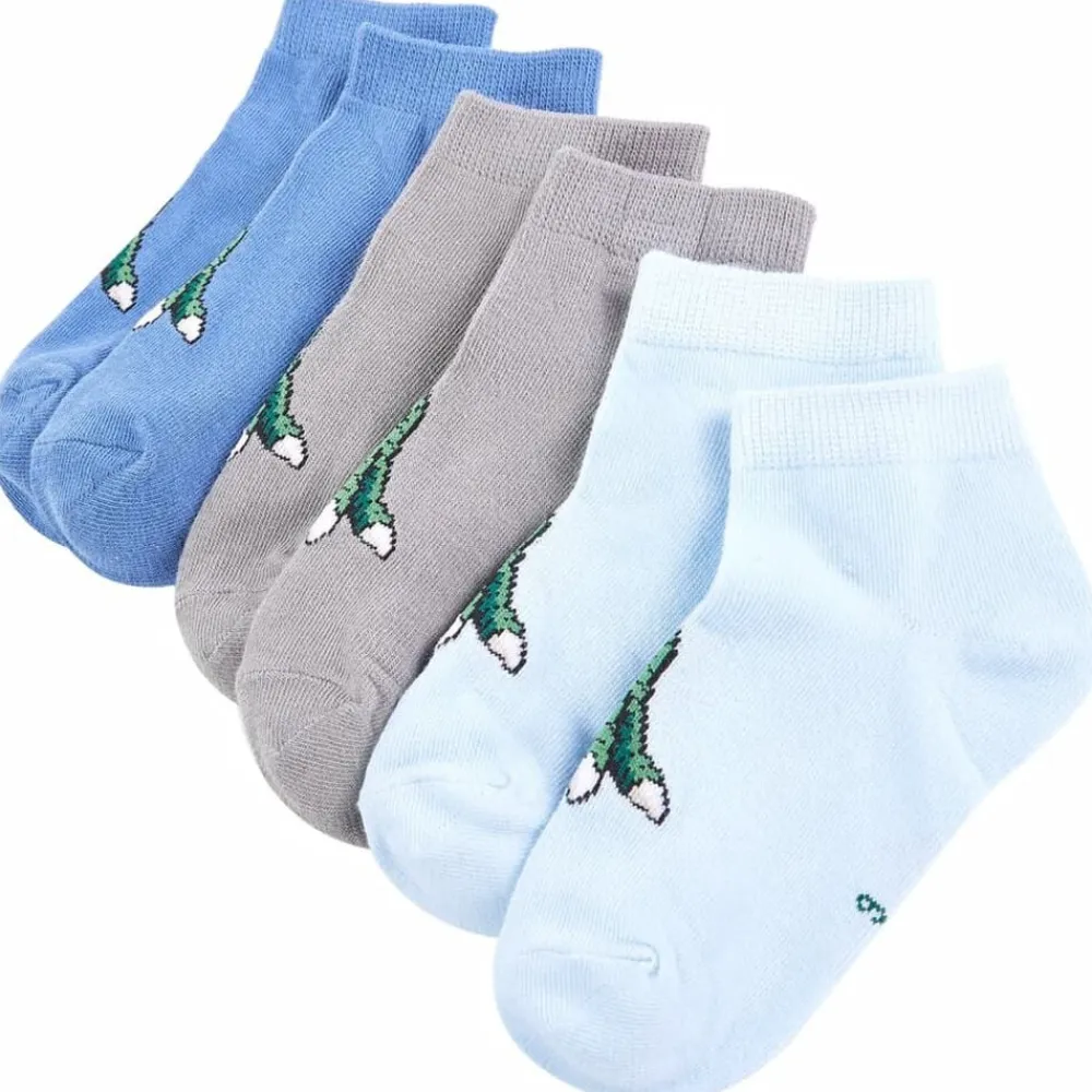 vidaXL Calcetines infantiles 5 pares EU 23-26 New