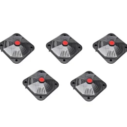 vidaXL Calentador solar para piscina 735 W, set de 5 unidades Clearance