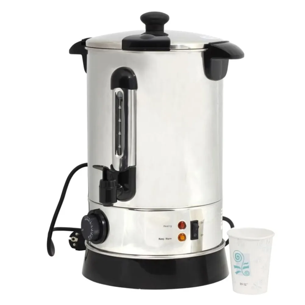 vidaXL Cocina Y Comedor-Calienta vinos de 6,8 litros