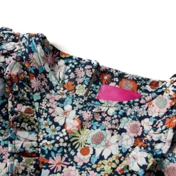vidaXL Camisa infantil de manga larga azul oscuro 92 Hot