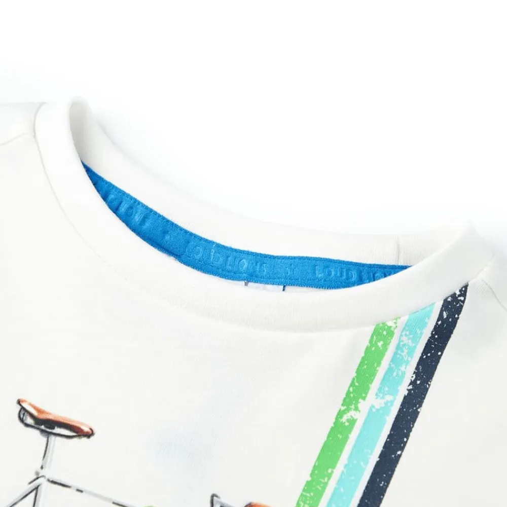 vidaXL Ropa Y Accesorios-Camiseta de manga corta infantil color 140