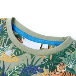 vidaXL Camiseta de manga corta infantil multicolor 116 Online