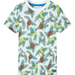 vidaXL Camiseta de manga corta infantil multicolor 128 Clearance