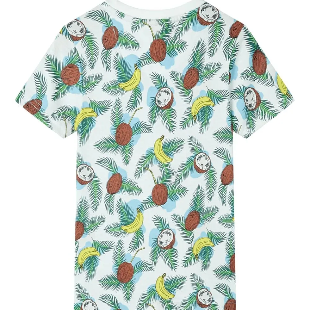 vidaXL Camiseta de manga corta infantil multicolor 128 Clearance