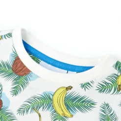 vidaXL Camiseta de manga corta infantil multicolor 128 Clearance