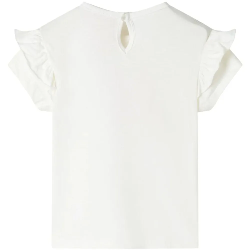 vidaXL Ropa Y Accesorios-Camiseta de niños color crudo 92