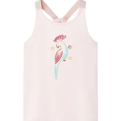 vidaXL Ropa Y Accesorios-Camiseta de tirantes infantil rosa suave 92