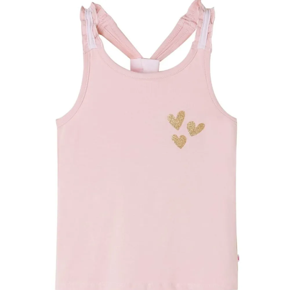 vidaXL Ropa Y Accesorios-Camiseta de tirantes infantil claro 104