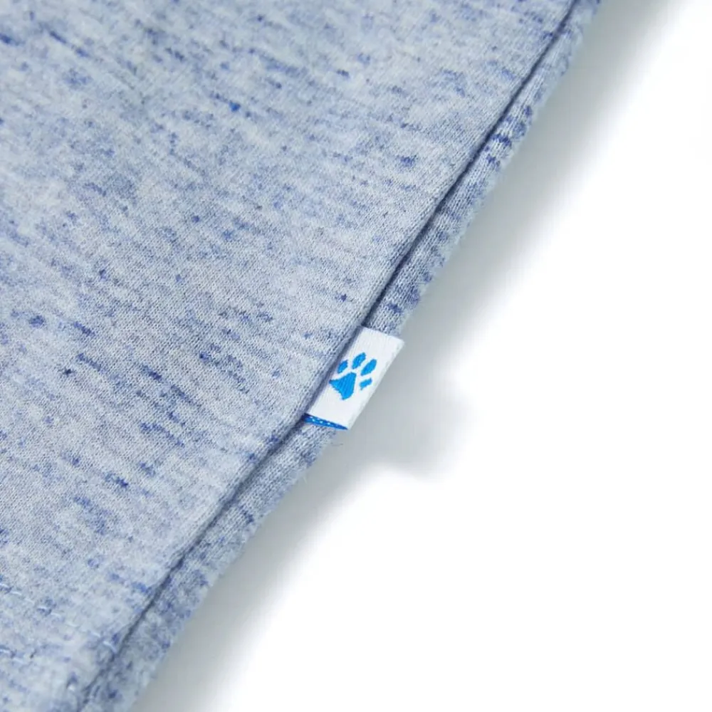 vidaXL Camiseta de tirantes infantil melange 104 Azul Discount