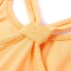 vidaXL Camiseta de tirantes infantil 104 Naranja Best