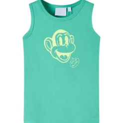 vidaXL Camiseta de tirantes infantil 92 Verde Best