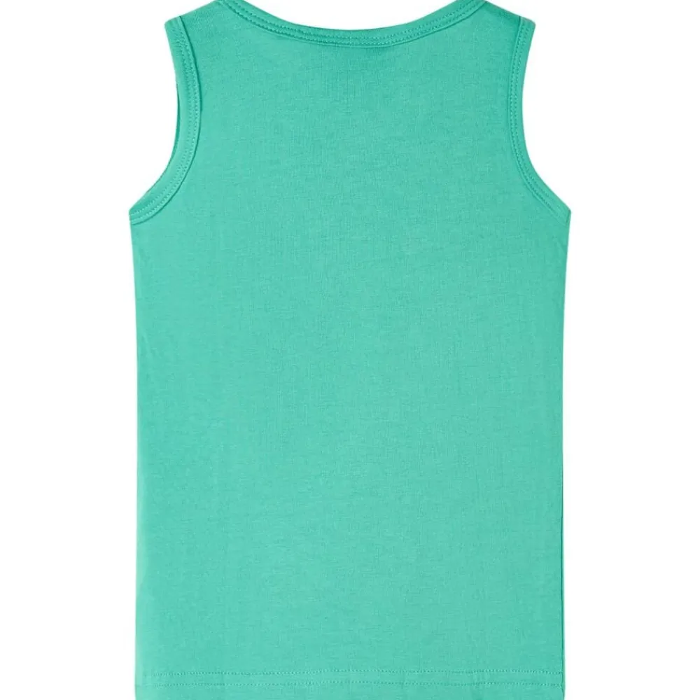 vidaXL Camiseta de tirantes infantil 92 Verde Best