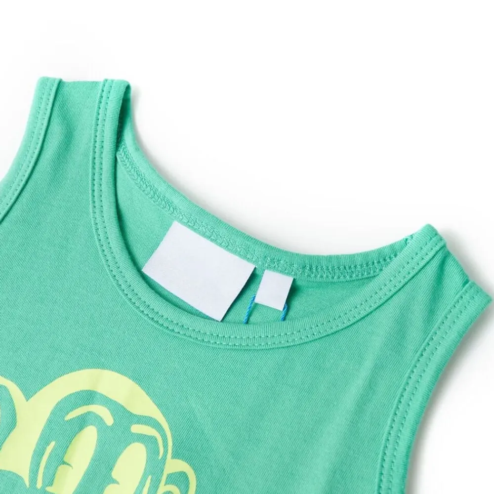 vidaXL Camiseta de tirantes infantil 92 Verde Best
