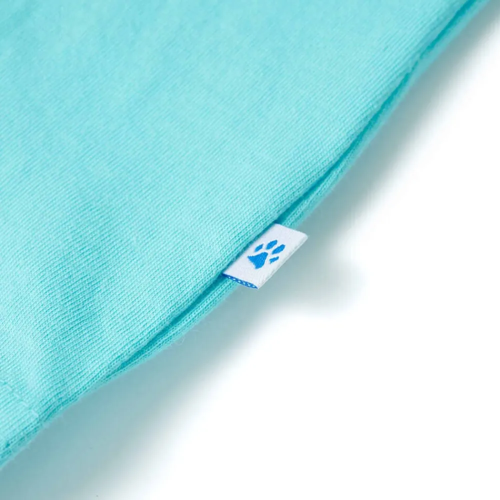 vidaXL Ropa Y Accesorios-Camiseta infantil aguamarina 116