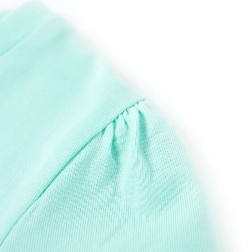 vidaXL Ropa Y Accesorios-Camiseta infantil aguamarina claro 92