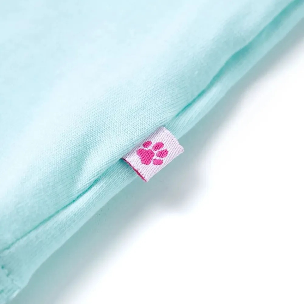 vidaXL Ropa Y Accesorios-Camiseta infantil aguamarina claro 116